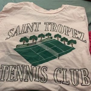 Tennis Cropped Shirt